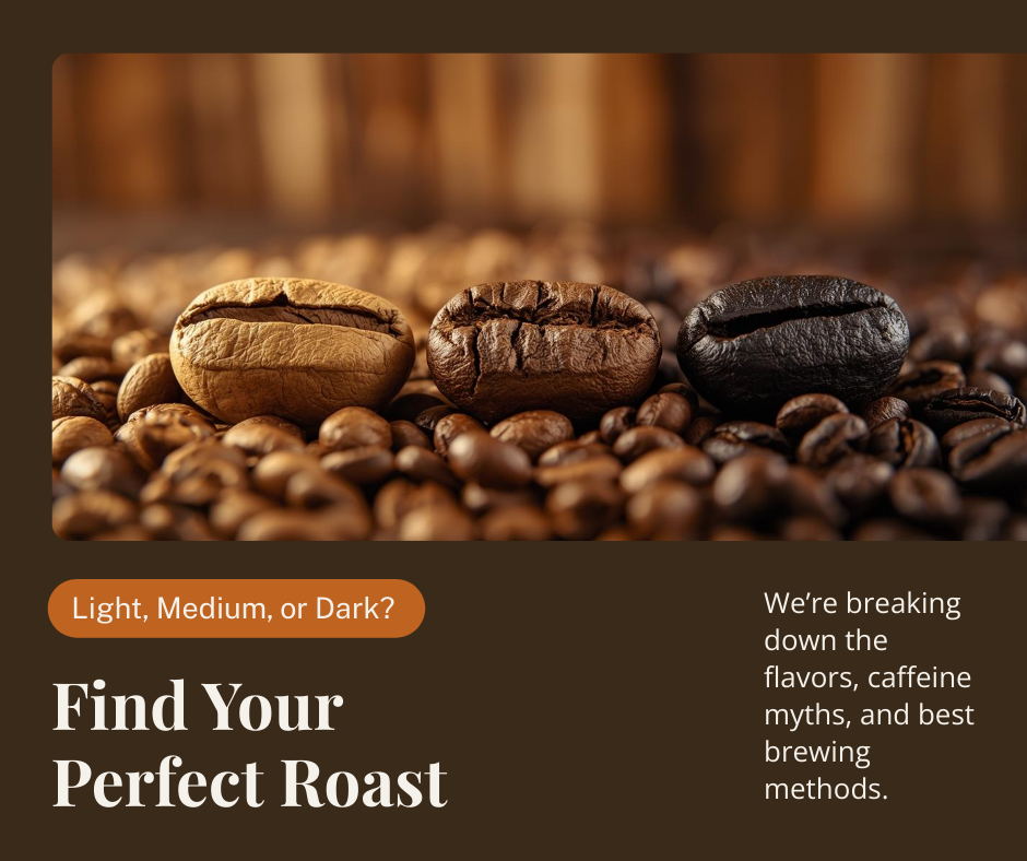 Coffee Roast Guide: Light, Medium, Dark Roasts Explained | Redeemare - Redeemare Coffee