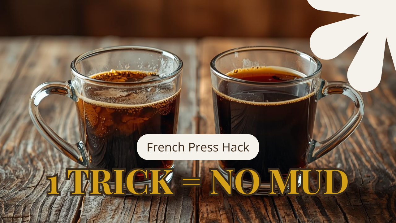The 1-Trick French Press Hack to Stop Gritty Coffee Sludge - Redeemare Coffee