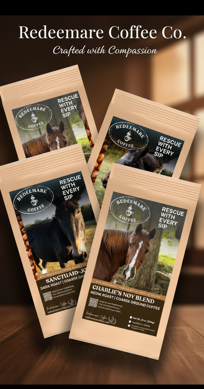 Redeemare Coffee: Our Name, Our Mission, and the Horses We Help - Redeemare Coffee