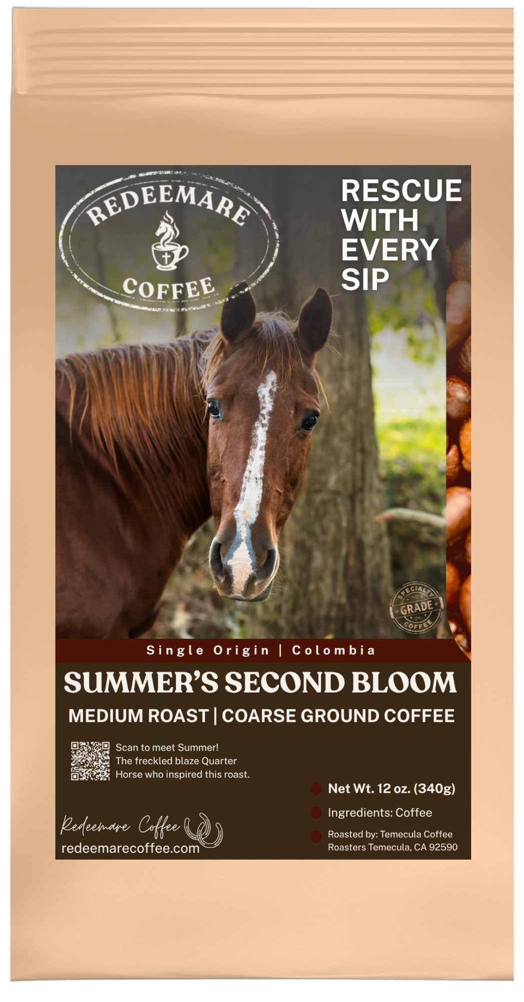 Summer’s Second Bloom Single-Origin Colombia Coffee | Medium Roast | Redeemare Coffee