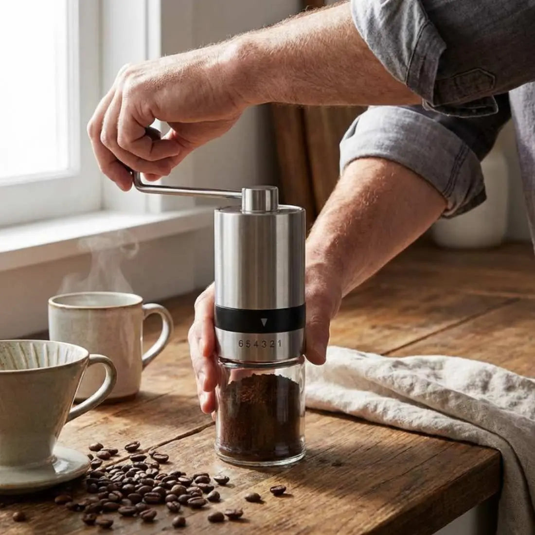 Manual Coffee Grinder - Redeemare Coffee
